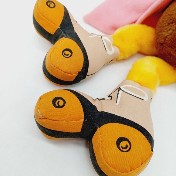 Loon Aviator with Roller Skates Plush Stuffed Animal 15" READ Shoe Comic 1983 - Picture 3 of 10